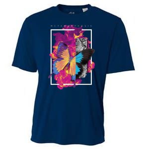 Metamorphosis Butterfly Graphic Cooling Performance Crew T-Shirt