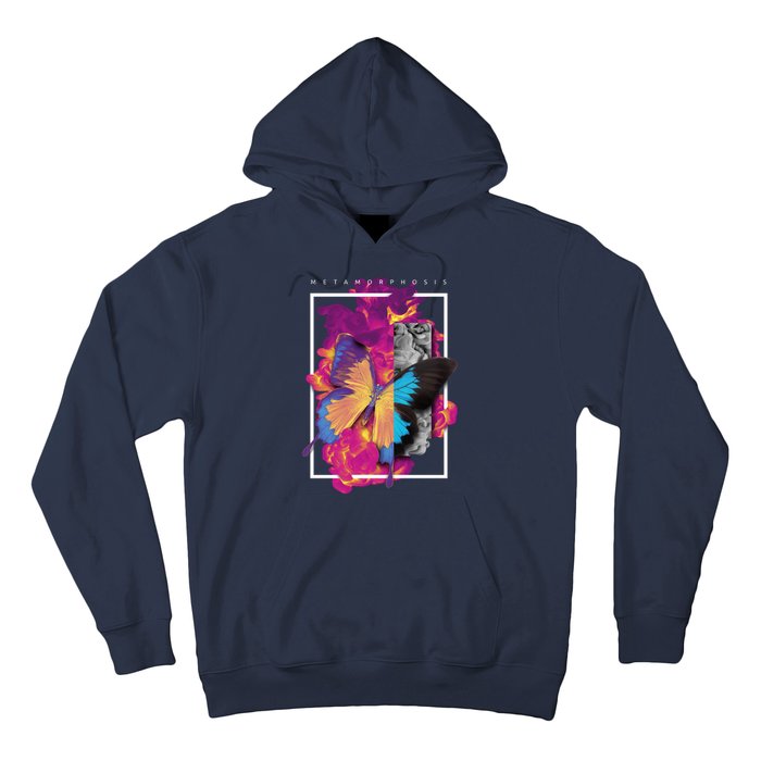 Metamorphosis Butterfly Graphic Hoodie