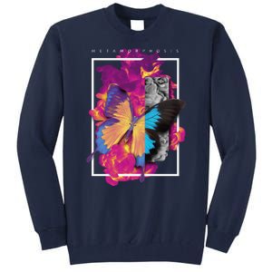 Metamorphosis Butterfly Graphic Tall Sweatshirt