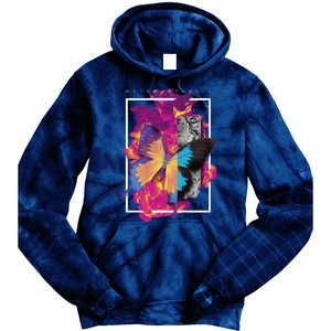 Metamorphosis Butterfly Graphic Tie Dye Hoodie