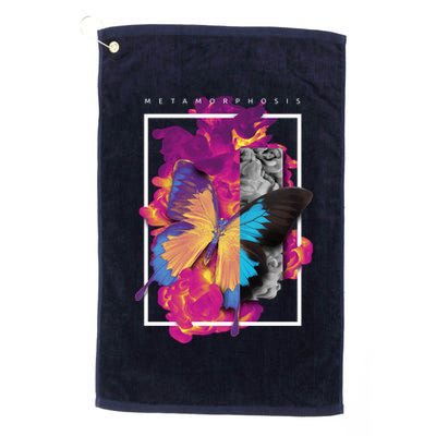 Metamorphosis Butterfly Graphic Golf Towel