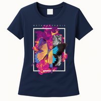 Metamorphosis Butterfly Graphic Womens T-Shirt