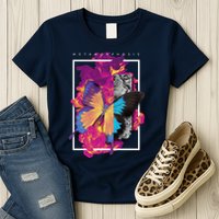 Metamorphosis Butterfly Graphic Womens T-Shirt
