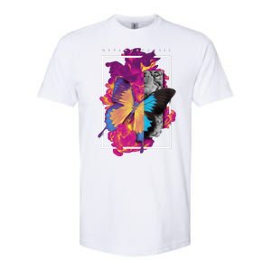 Metamorphosis Butterfly Graphic Softstyle CVC T-Shirt