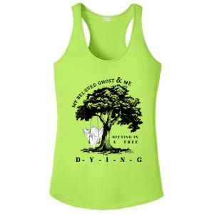 My Beloved Ghost & Me Sitting In A Tree Dying Ladies PosiCharge Competitor Racerback Tank