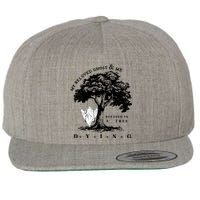 My Beloved Ghost & Me Sitting In A Tree Dying Wool Snapback Cap