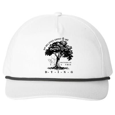 My Beloved Ghost & Me Sitting In A Tree Dying Snapback Five-Panel Rope Hat