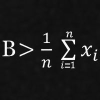 Math Be Greater Than Average Ladies PosiCharge Tri-Blend Wicking Tank