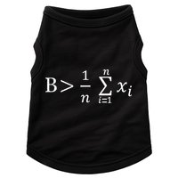 Math Be Greater Than Average Doggie Tank