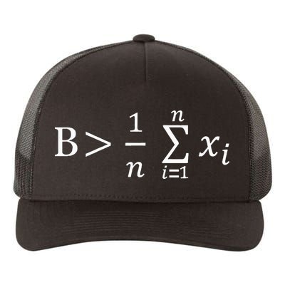 Math Be Greater Than Average Yupoong Adult 5-Panel Trucker Hat