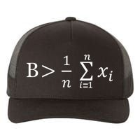 Math Be Greater Than Average Yupoong Adult 5-Panel Trucker Hat