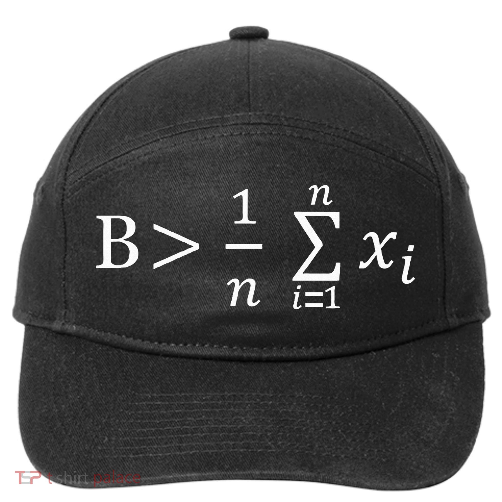 Math Be Greater Than Average 7-Panel Snapback Hat