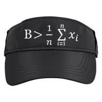 Math Be Greater Than Average Adult Drive Performance Visor