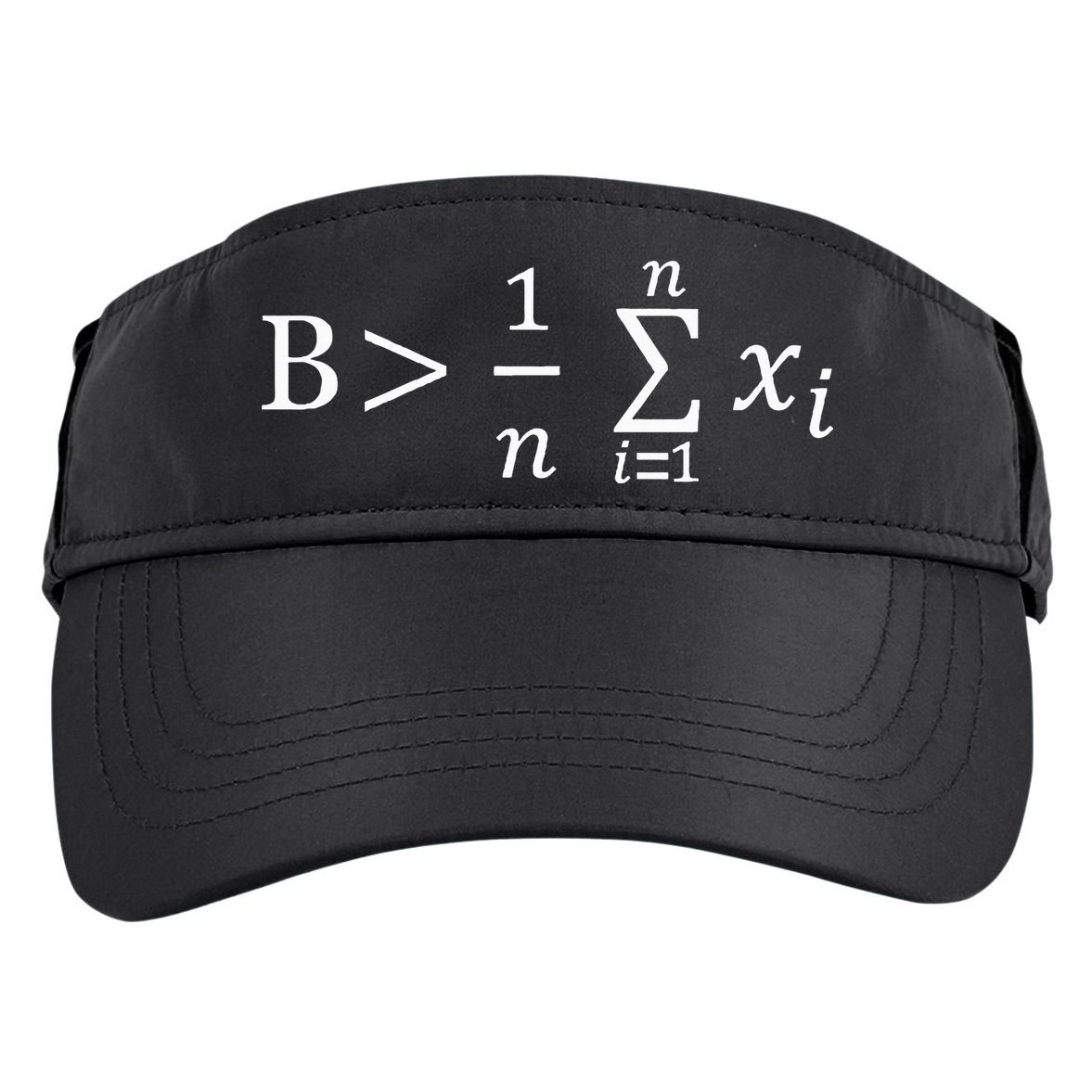 Math Be Greater Than Average Adult Drive Performance Visor
