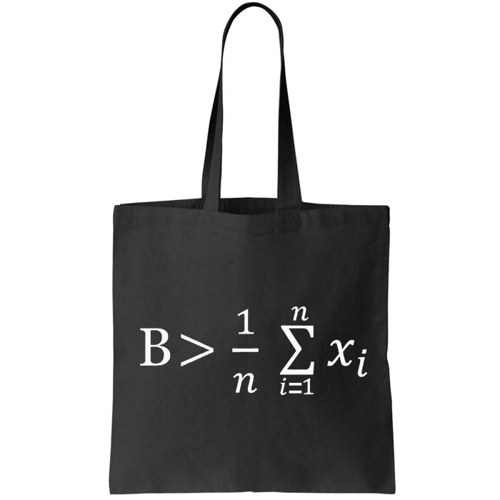 Math Be Greater Than Average Bag