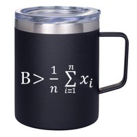 Math Be Greater Than Average 12oz Stainless Steel Coffee Mug