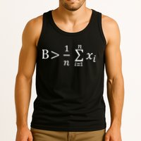 Math Be Greater Than Average Tank Top