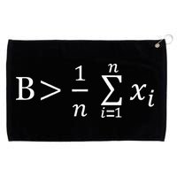 Math Be Greater Than Average Grommeted Golf Towel