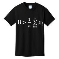 Math Be Greater Than Average Kids T-Shirt