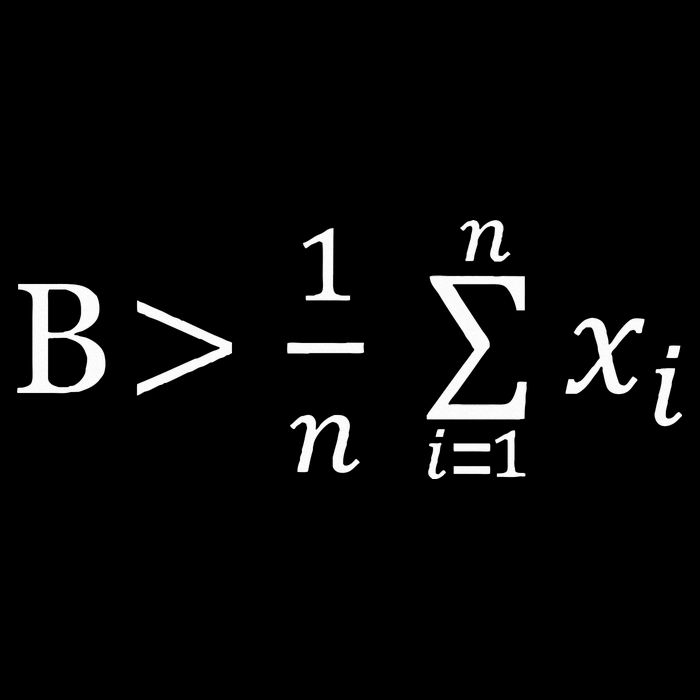 Math Be Greater Than Average Full Zip Hoodie