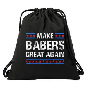 Make Barbers Great Again Barbers For Trump 2024 Drawstring Bag