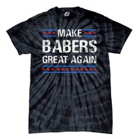 Make Barbers Great Again Barbers For Trump 2024 Tie-Dye T-Shirt