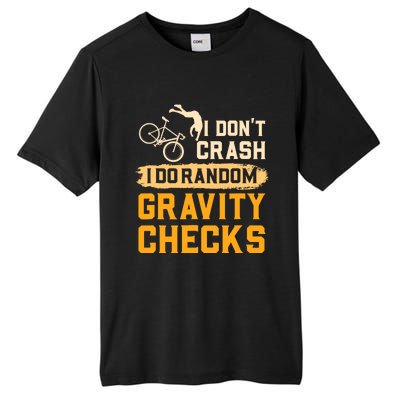 Mountain Biking Gift For A Mountain Biker Tall Fusion ChromaSoft Performance T-Shirt