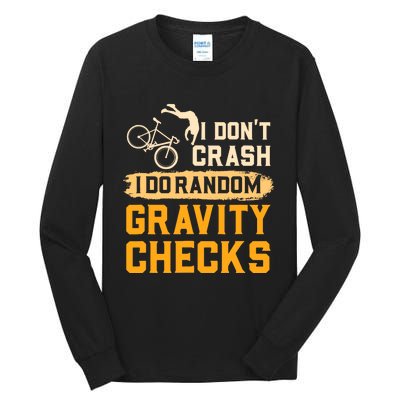 Mountain Biking Gift For A Mountain Biker Tall Long Sleeve T-Shirt