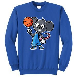 Mouse Basketball Game Day Funny Team Sports Bfunny Giftball Rat Gift Sweatshirt