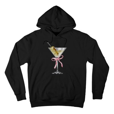 Martini Bow Graphic Hoodie