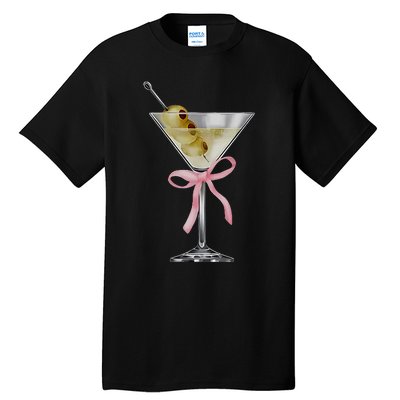 Martini Bow Graphic Tall T-Shirt