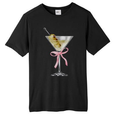 Martini Bow Graphic Tall Fusion ChromaSoft Performance T-Shirt