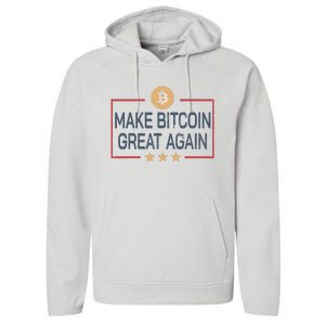 Make Bitcoin Great Again Bitcoin Performance Fleece Hoodie