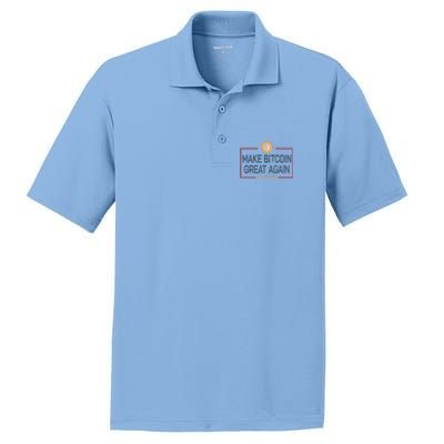 Make Bitcoin Great Again Bitcoin PosiCharge RacerMesh Polo