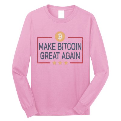 Make Bitcoin Great Again Bitcoin Long Sleeve Shirt