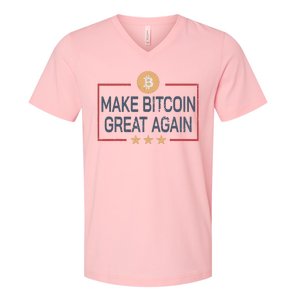 Make Bitcoin Great Again Bitcoin V-Neck T-Shirt