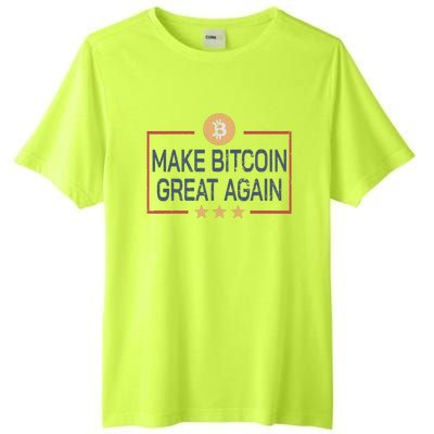 Make Bitcoin Great Again Bitcoin Tall Fusion ChromaSoft Performance T-Shirt