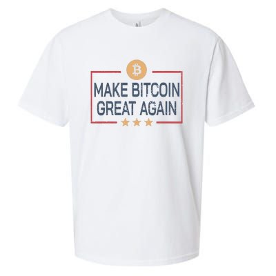 Make Bitcoin Great Again Bitcoin Sueded Cloud Jersey T-Shirt