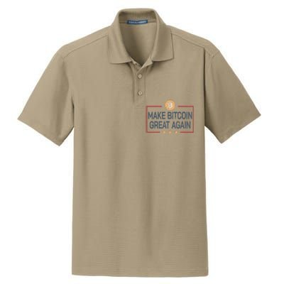 Make Bitcoin Great Again Bitcoin Dry Zone Grid Polo