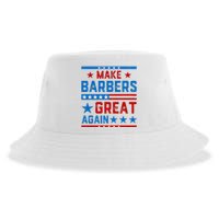 Make Barbers Great Again Barbers For Trump 2024 Sustainable Bucket Hat