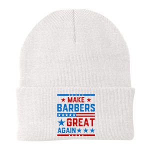 Make Barbers Great Again Barbers For Trump 2024 Knit Cap Winter Beanie