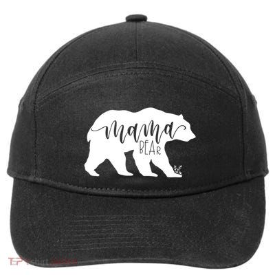 Mama Bear Gift Momma Bear Mamma Bear Jlz043 Gift 7-Panel Snapback Hat