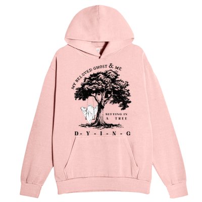 My Beloved Ghost & Me Sitting In A Tree Dying Urban Pullover Hoodie