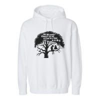 My Beloved Ghost Me Sitting In A Tree Dying Happy Halloween Garment-Dyed Fleece Hoodie