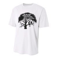 My Beloved Ghost Me Sitting In A Tree Dying Happy Halloween Performance Sprint T-Shirt