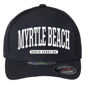 Myrtle Beach Gift College University Style Sc U Cute Gift Flexfit Unipanel Trucker Cap