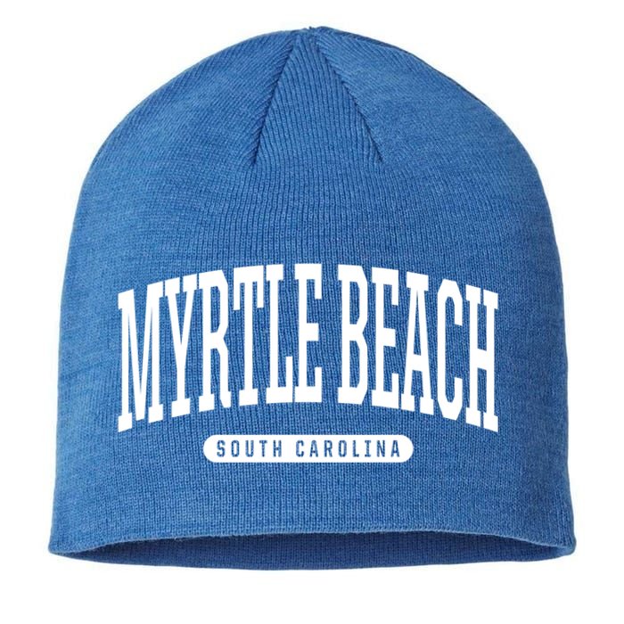 Myrtle Beach Gift College University Style Sc U Cute Gift Sustainable Beanie