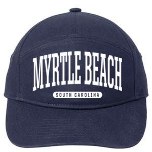 Myrtle Beach Gift College University Style Sc U Cute Gift 7-Panel Snapback Hat