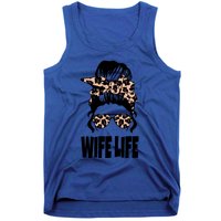 Messy Bun Great Gift Sarcastic Novelty Graphic Wife Life Meaningful Gift Tank Top