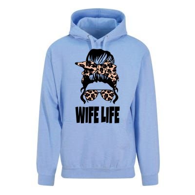 Messy Bun Great Gift Sarcastic Novelty Graphic Wife Life Meaningful Gift Unisex Surf Hoodie